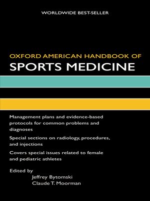 cover image of Oxford American Handbook of Sports Medicine